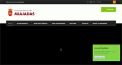 Desktop Screenshot of miajadas.es